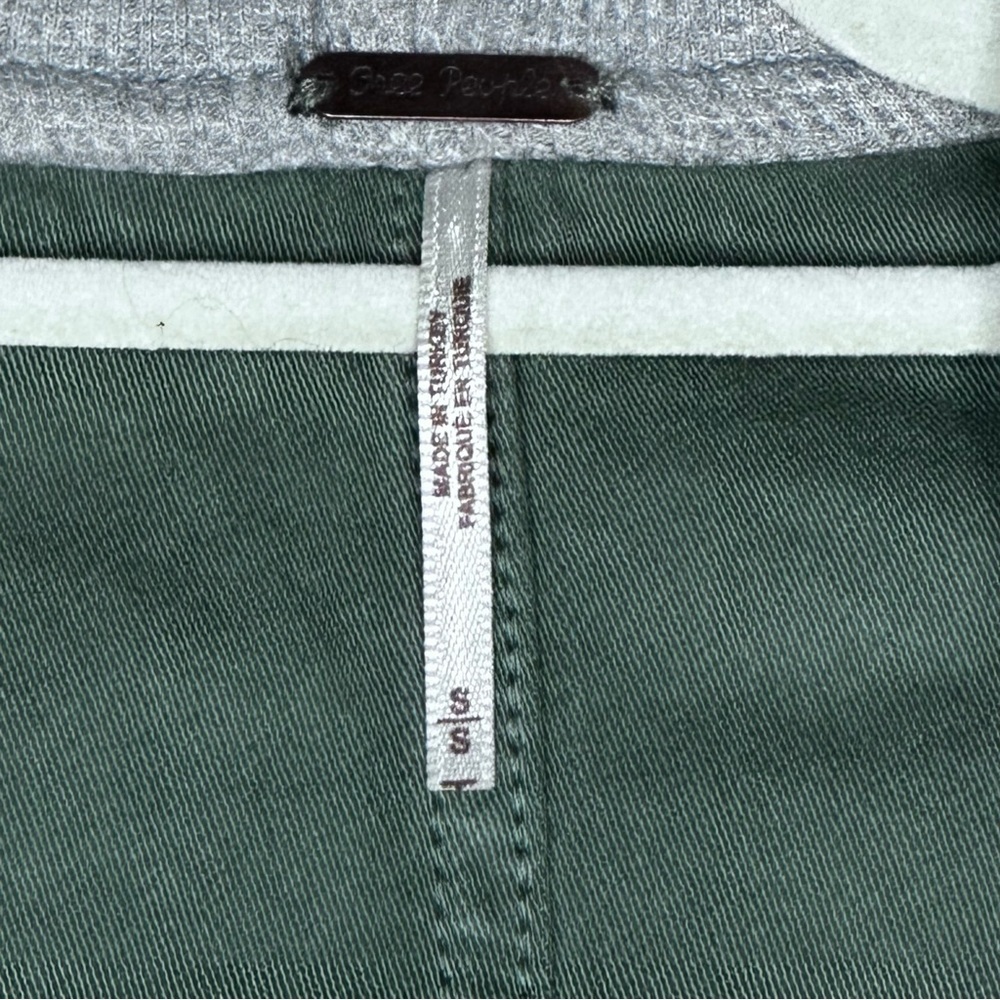 Free People Utility Jacket with Hoodie Insert – Size Small - Picture 3 of 4